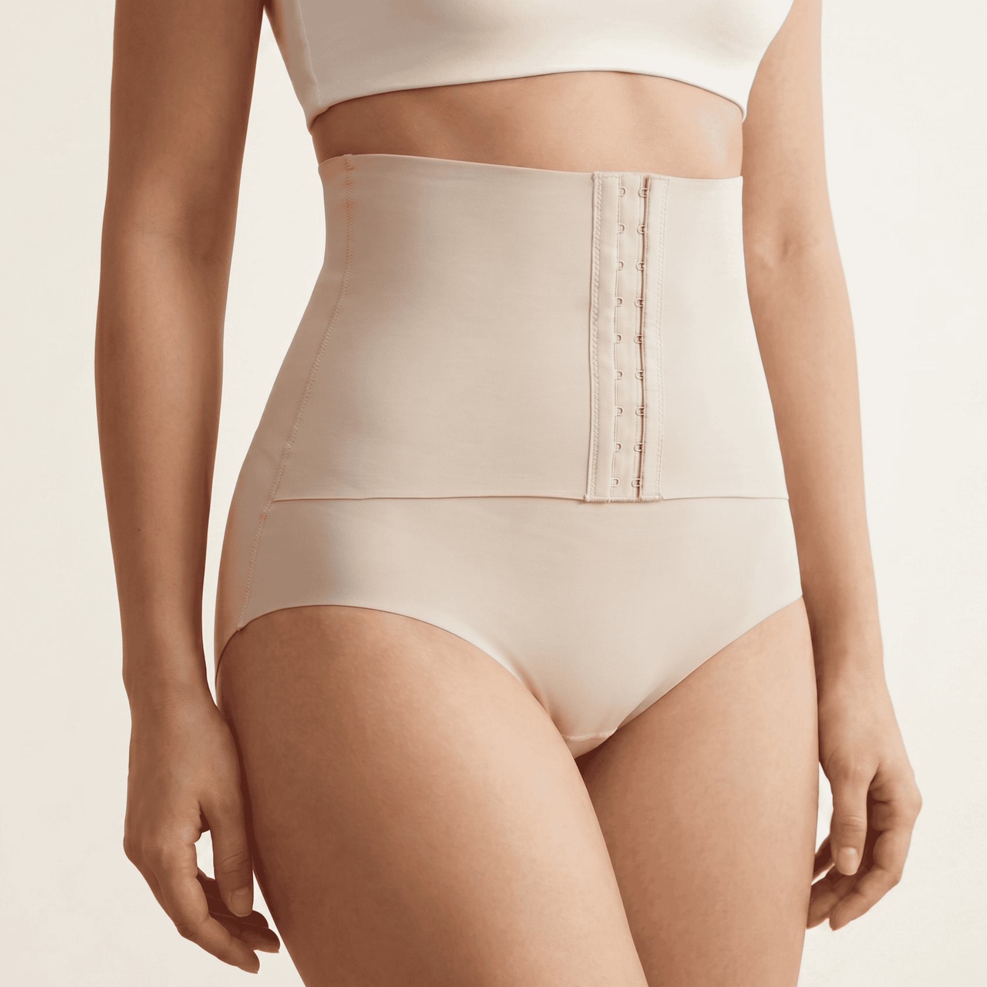 Women's High-Waist Hook & Eye Shaping Brief
