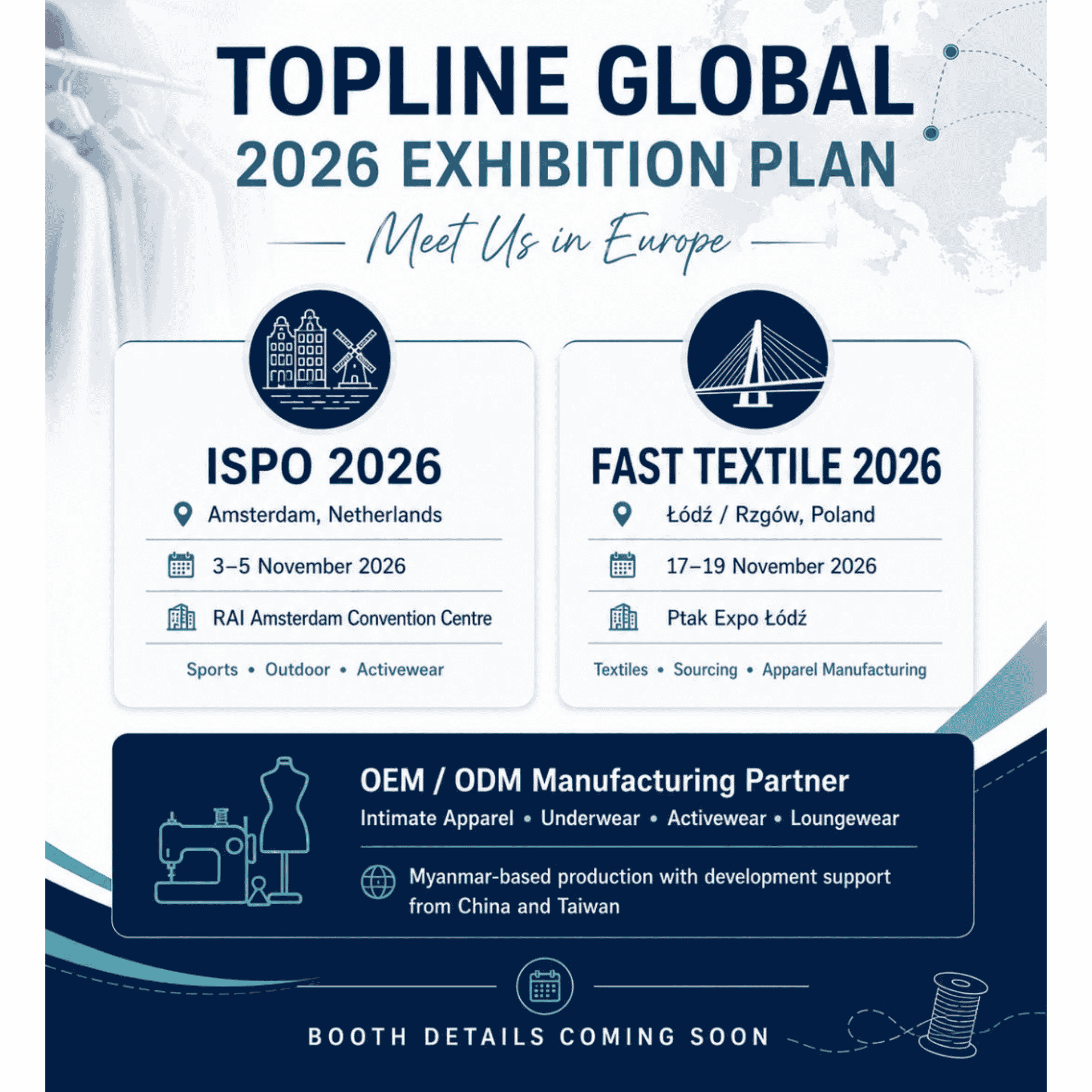 Meet Us in Europe in Nov. 2026